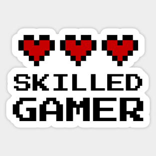 Skilled Gamer Sticker